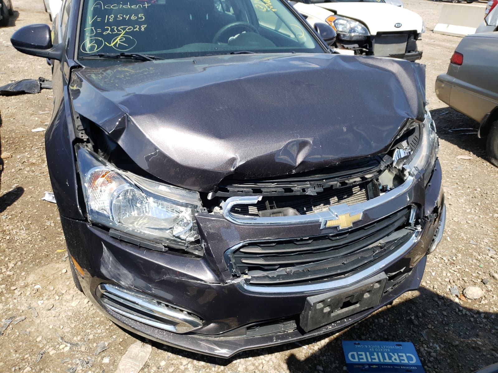 2016 CHEVROLET CRUZE LIMI LT